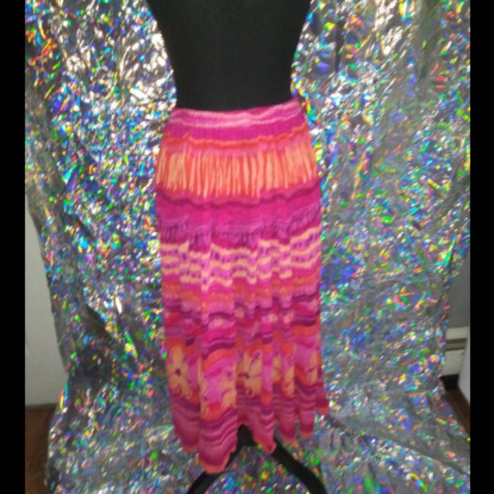 SOLD-Hippie Boho Skirt - Picture 4 of 13